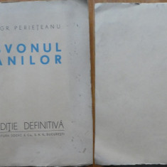 Gr. Perieteanu , Svonul anilor , 1931, editie definitiva