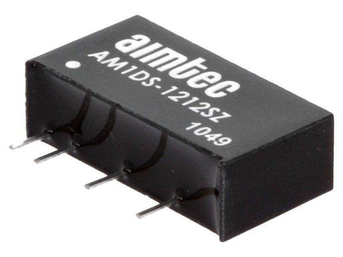 Convertor DC/DC 1W 12V 83mA