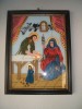 ICONITA / ICOANA INEDITA , PICTATA PE STICLA