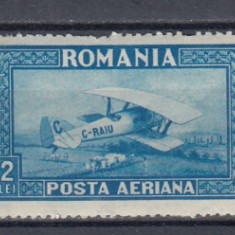 ROMANIA 1928 LP 80 a C. RAIU FILIGRAN ORIZONTAL SERIE MNH