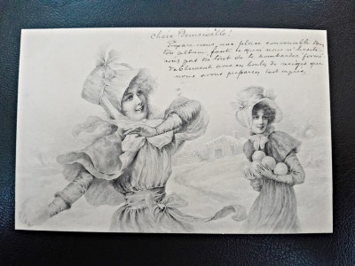 Carte postala, inceput de secol XX foto