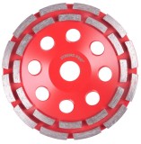 Disc diamantat de slefuit Strend Pro Premium CGW22, 150 mm, dublu rand, pentru beton
