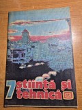 stiinta si tehnica iulie 1989-electromures,cerbul carpatin,masina timpului