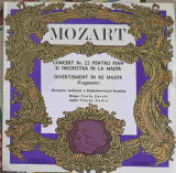 Disc vinil, LP. CONCERT NR.23 PENTRU PIAN SI ORCHESTRAIN LA MAJOR-MOZART