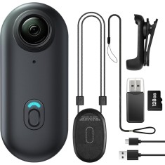 Camera de actiune Technovici 1080P Full HD, 120 unghi, waterproof 30m, 50g, card memorie 128GB inclus