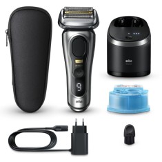 Braun Series 9 PRO+ 9567cc Aparat de bărbierit electric cu stație pentru curățare și &icirc;ncărcare Silver 1 buc