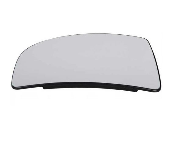 Geam oglinda exterioara cu suport fixare Ford Transit/Tourneo, 01.2014-12.2019, partea Dreapta, sticla convexa; geam cromat; oglinda inferioara