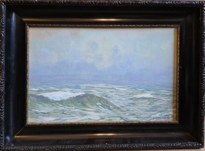 Tablou Iosif Steurer - Valuri inspumate (pictura)