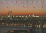 Manhattan Lightscape, Nathaniel Lieberman, Abbeville, 1990, Carte Fotografie, Arta, Cinematografie, Engleza, Coperta Cartonata, 33.5x28cm