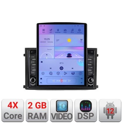 Navigatie Ssangyong Rexton 2019- KIT-rexton ecran tip TESLA 9.7&quot; cu Android Radio Bluetooth Internet GPS WIFI 2+32 DSP Quad CarStore Technology