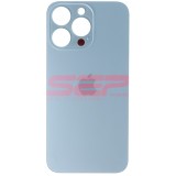 Capac Baterie Compatibil iPhone 13 Pro, Albastru / Blue, Decupaj Camera Mare, Bulk