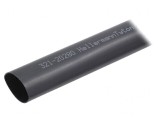 Manșon termocontractabil cu adeziv 33mm, 1m, negru