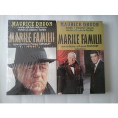 MARILE FAMILII; ( 2 VOL ) - MAURICE DRUON