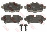 Set placute frana,frana disc MINI MINI Roadster (R59) (2012 - 2016) TRW GDB1766