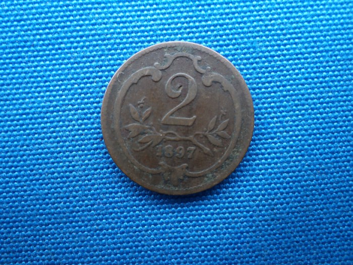 2 HELLER 1987 AUSTRIA