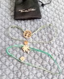 Doua bratari snur si argint 925 THOMAS SABO
