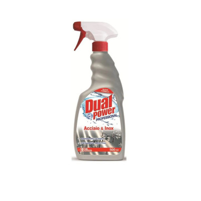 Spray Degresant Profesional pentru Inox DUAL POWER, 500 ml, Degresant Inox, Degresant Aragaz, Solutie Degresanta, Solutie Curatare Aragaz, Solutie Deg foto