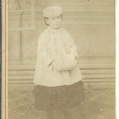 AMS* - FOTO CDV JULIUS GERTINGER, 1867, taiata