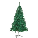 Brad de Craciun artificial cu suport inclus Flippy, 150 cm, 450 Ramuri Varfuri, Suport Clasic, Fara iluminare, utilizat pentru interior/exterior, Verd