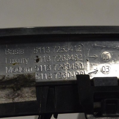 Grila dreapta față BMW 3 F30, F80 2013 OEM: 7255412 2098037 foto