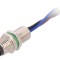 Conector M8 Tată 3 Pin pentru Montare pe Panou cu Piuliță din Spate