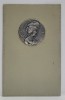 &#039; ETE &#039; , CARTE POSTALA CU MEDALION DIN METAL IN RELIEF , STIL ART - NOUVEAU , INCEPUT DE SECOL XX