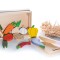 Ladita cu legume, jucarie handmade Marc toys