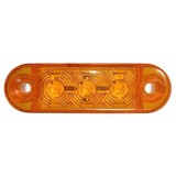 3 led Mini Lampi de marcaj laterale cu distanta Indicator Remorca camion Gelben Man Daf Scania Iveco 12/24v