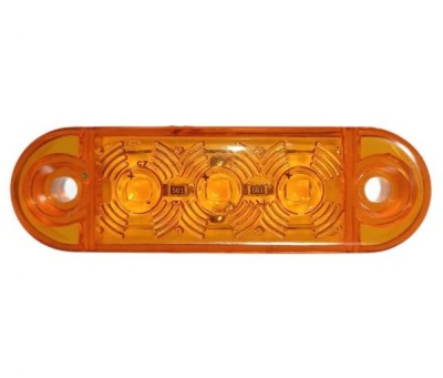 3 led Mini Lampi de marcaj laterale cu distanta Indicator Remorca camion Gelben Man Daf Scania Iveco 12/24v foto