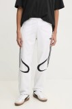 adidas Originals pantaloni TEAMGEIST TP barbati, culoarea bej, modelator, JP1119