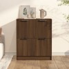 VidaXL Servantă, stejar maro, 60x30x70 cm, lemn prelucrat