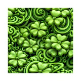 Sticker decorativ, Trifoi, Verde, 55 cm, 6488ST