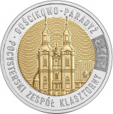 Polonia 5 Zlotych 2023 (Complexul mănăstiresc post-cistercian din Gościkowo-Paradyż) 24 mm KM-1155 UNC !!!