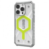 Husa MagSafe pentru Apple iPhone 16 Pro, Urban Armor Gear, Pathfinder Clear, Verde