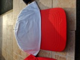 Șapcă Unisex Roșie și Albă - Nouă, Bumbac, Casual, Sport