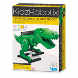 Kit constructie robot - T-Rex, Kidz Robotix, 4M