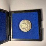 Di.175. Moneda 100 lei 1996 Argint Unicef