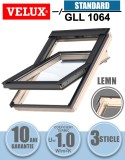 Fereastra mansarda VELUX GLL 1064, lemn pin, maner sus