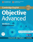 Objective Advanced Workbook without answers with audio CD - Paperback brosat - Annie Broadhead, Felicity O&#039;Dell - Cambridge