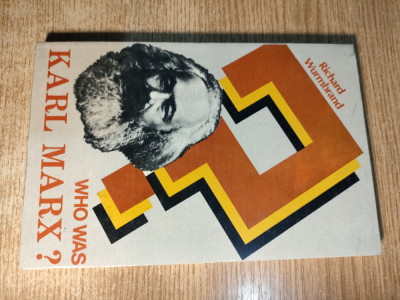 Richard Wurmbrand - Who was Karl Marx? (New Delhi, India, 1989), [Marx si Satan] foto
