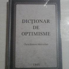 DICTIONAR DE OPTIMISME (carte sigilata/noua) - Cris Simion-Mercurian