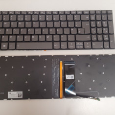 Tastatura Laptop, Lenovo, 9Z.NDRSN.001, SN20M62890, SN20M62947, PK131E41B00, iluminata, layout UK