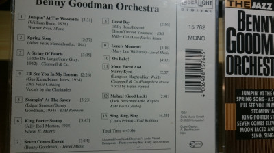 [CDA] Benny Goodman - The Jazz Collector Edition - cd audio original foto