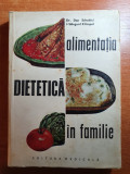 alimentatia dietetica in familie din anul 1968