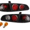 Set stopuri spate tuning lampa Seat Ibiza 02.2002-05.2006 BestAutoVest partea Dreapta+Stanga, transparent+negru