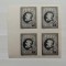 RO-220-ROMANIA 1926-Lp 74-60 ani FERDINANA-9 lei gri NEDANTELAT bloc de 4 MNH