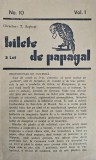 T. Arghezi, Bilete de papagal Nr. 10, Vol. 1