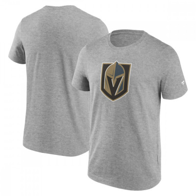 Vegas Golden Knights tricou de bărbați Primary Logo Graphic T-Shirt Sport Gray Heather - 2XL foto