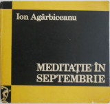 Cumpara ieftin Meditatie in septembrie &ndash; Ion Agarbiceanu