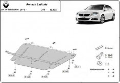 Scut motor metalic Renault Latitude 2011-prezent foto